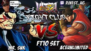 USF4 Fight Club - Mr. SNK VS AceUnlimited FT10 Set