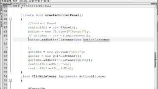 Java Swing GUIs Intro 05 Anonymous Inner Classes