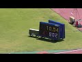 h30　三重インターハイ　男子100m　予選3組