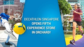 Decathlon Singapore opens fifth experience store in Orchard, The Centrepoint!