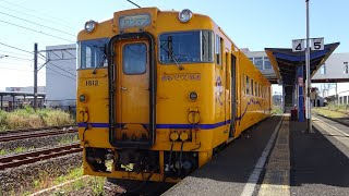 【車窓】道南いさりび鉄道 キハ40系 普通 函館行 木古内→函館