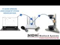 NIDHI FLOW 8130 DEMONSTRATION ( PC BASED WIRELESS WI-FI UROFLOWMETRY SYSTEMS)