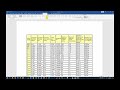 How to modify Table Design (Microsoft Word, Double lines, Colors, Header, Table Tools)