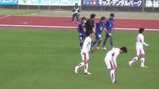 JFL 栃木ウーヴァFCvsHonda FC 栃木市陸160403uva