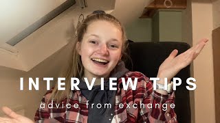Exchange Interview Tips | CBYX | ASSE | American Exchange Student in Germany