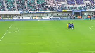 2019 11/2 大分対FC東京　試合開始前