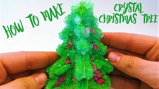 Crystal Christmas Tree DIY
