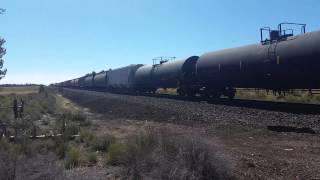 BNSF 6565 NB with NS power