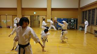 The Kata practice of Yukukai 2018-10-28