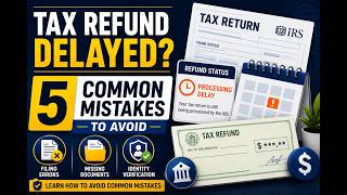 Why Your Tax Refund Is Delayed: 5 Common Mistakes to Avoid (1)