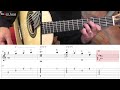 danny boy full tutorial with tab arrangement for classical guitar