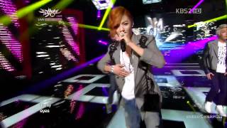 [120615] M.I.B - Only Hard For Me [나만 힘들게] @ Music Bank