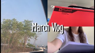 Vlog 06 | ทำงานครบ1เดือนแล้ว 🎈, 9-6 work week💪🏻