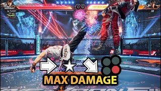 Tekken 8 Beta Hwoarang JFSR Combos | +Max Damage