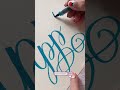 🥰Apple🍎🍏🍎🍏🥰Modern Calligraphy & Hand Lettering🥰#Calligraphy #Moderncalligraphy #shorts