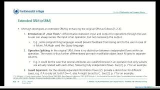 01731, Network Steganography, Chapter 3 (Generic Countermeasures), Class at FernUniversität in Hagen