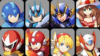 MEGA MAN X DiVE - All Characters (EXCLUSIVE)