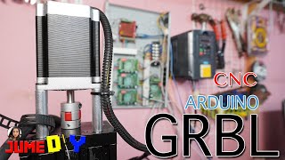 สร้างเครื่องมินิ CNC ด้วยตัวเอง ตอนการลง GRBL ที่บอร์ด Arduino / ลงโปรแกรมกล่องควบคุม CNC