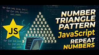 Repeating Number Pattern 🔢 | JavaScript Pattern Logic Explained