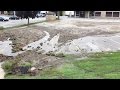 Water main break on Granger Road