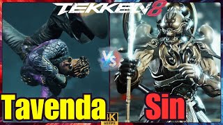 TEKKEN8 ➤ Tavenda ( EDDY /エディ ) vs Sin ( YOSHIMITSU /吉光 )【鉄拳8】