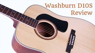 Guitar Review Demo Washburn D10S