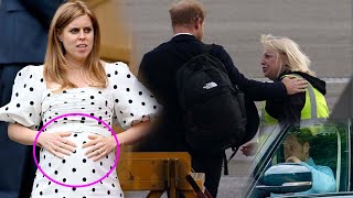Princess Beatrice is ready for her second baby, Harry appears alone in London