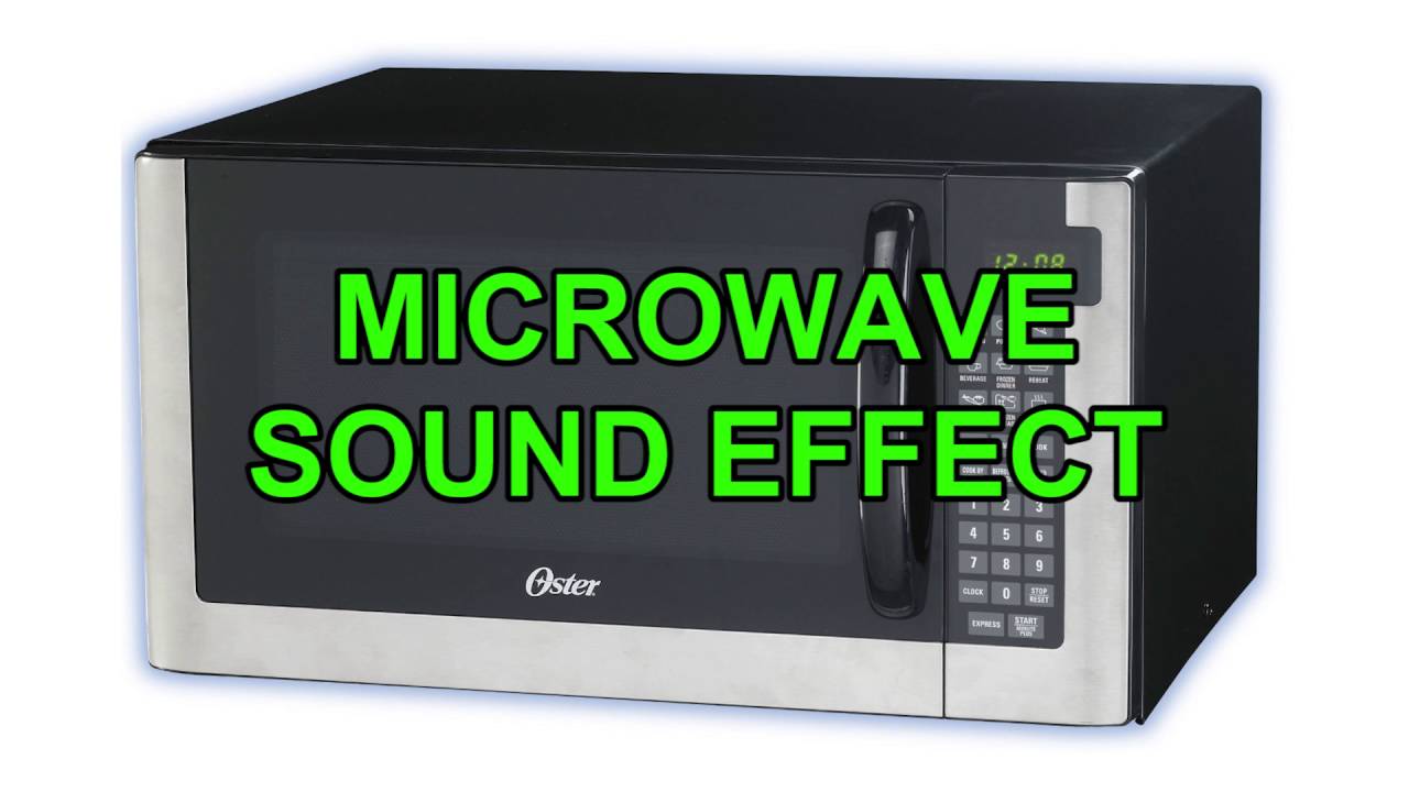 Microwave Sound Effect - YouTube