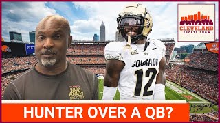 Leroy Hoard says he'd draft Travis Hunter if he were the Cleveland Browns vs. forcing QB at No.2