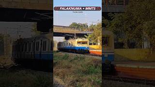 🔷◽️ Falaknuma MMTS train ◽️🔷 || Hyderabad to Falaknuma 💥 #shorts #railfans #railway #india