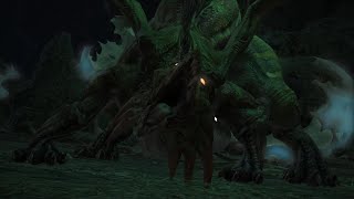 [FF14]奪還支援ブレイフロクスの野営地。アイアタル（巨大ドラゴン）の討伐