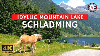 Mountain Lake  🇦🇹 Spectacular Walk for the whole Family in Schladming (4K 60fps) #explore_Austria