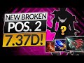 NEW BROKEN MID In 7.37d - Never Lose Your Lane Again! - Dota 2 Dazzle Guide