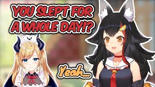 Mio's Morning Call : Choco-sensei Slept For A Whole Day!?