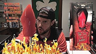 The Toe Of Satan "9 Million Scoville" Lollipop (WARNING: Hot) | L.A. BEAST