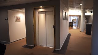 1992 KONE M hydraulic service elevator with 2 floors @ Scandinavian Trade Building, Allerød, Denmark