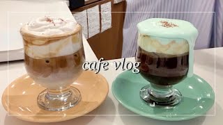 [ENG SUB] 개인카페 vlog | 카페사장 브이로그 | 카페알바 브이로그 | 개인카페 브이로그 | 백색소음 | 잠잘오는 영상 | 얼음ASMR | 흑임자라떼 |