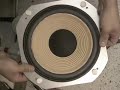 jvc sk 1000s sk s22 woofer hsa2501 refoam sicke reparieren