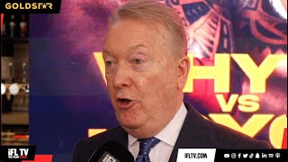 'IT'S ALL BULLS***' -  FRANK WARREN GOES IN! / SHALOM, WHYTE v JOYCE, CHISORA SCORECARD, FURY, USYK