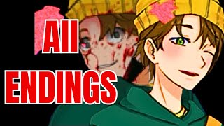 Your Yandere crush has a Guilty Conscience? l Bleeding Canvas ( All Endings )