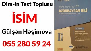 DİM-in Test toplusu İsim / Miq Sertifikasiya Abituriyent Şagirdlərə dəstək