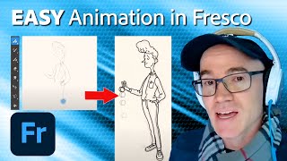 Easy Animation in Adobe Fresco | Tutorials for Beginners | Adobe Creative Cloud