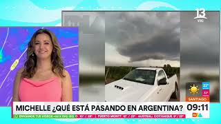 Argentina: Lluvias, granizos, trombas marinas y tormentas eléctricas en verano | Tu Día | Canal 13