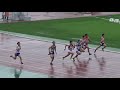 男子100m_予選5組_第50回北海道中学陸上20190727