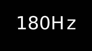 Speaker Sound Test 180Hz