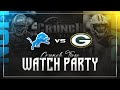 Detroit Lions vs. Green Bay Packers Watch Party & Play-By-Play LIVE!