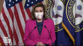 WATCH LIVE: House Speaker Nancy Pelosi holds weekly news briefing