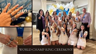 RCA SMOKE 2022 WORLD CHEERLEADING CHAMPION RING CEREMONY