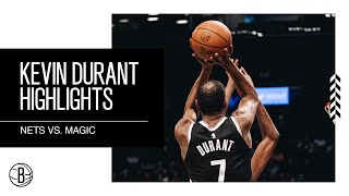 Kevin Durant Highlights | Brooklyn Nets vs. Orlando Magic | 11.28.22
