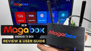 Magabox MG4 IPTV Android TV Box | Live TV | Movies | TV Shows